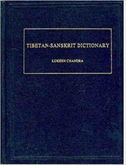 Tibetan-Sanskrit Dictionary: Sata-Pitaka Series Volume 3,Lokesh Chandra