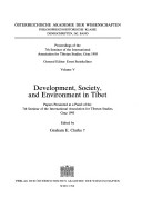 Development, Society, and Environment in Tibet