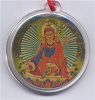 Deity Pendant Guru Rinpoche (Golden)