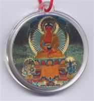 Deity Pendant Amitabha (Golden)