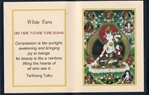 Folding Thangka:  White Tara