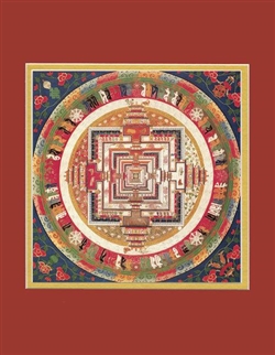 Kalachakra Mandala, matted