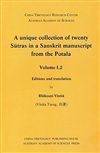 Unique collection of twenty Sutras in a Sanskrit Manuscript from the Potala