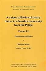 Unique collection of twenty Sutras in a Sanskrit Manuscript from the Potala