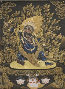 Thangka Vajrapani