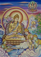 Bodhisattva in Tushita Heaven