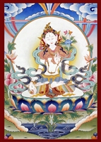 White Tara 5 x 7 inch