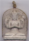 Chenrezik Pendant, 1.5 inch