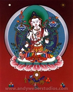 White Manjushri (Tib. Jamyang Karpo)