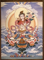 White Tara in Snow Mountains