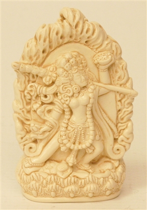 Statue Vajrayogini, 2.5 inch, Resin