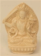 Statue Manjushri, 1.5 inch, Resin