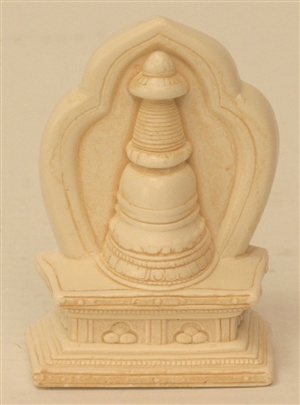 Statue Stupa, 1.5 inch, Resin
