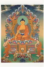 Shakyamuni Buddha with Disciples