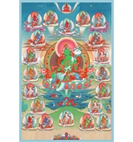 21 Forms Green Tara