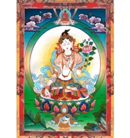 White Tara 3.7 x 5.5 inch (laminated)