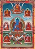 Medicine Buddha, Laminated Card 3.7 x 5.5 inch