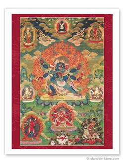 Vajrakilaya (Print 9x12)