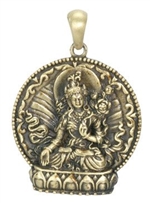 White Tara pendant