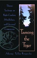 Taming the Tiger: Tibetan Teachings on Right Conduct, Mindfulness, and Universal Compassion, Akong Tulku Rinpoche