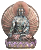 Statue Medicine Buddha 6 inch resin