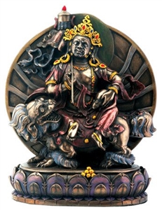 Statue Statue Vaisravana (Nam Tho Se)  resin, 06 inch. Hand painted.