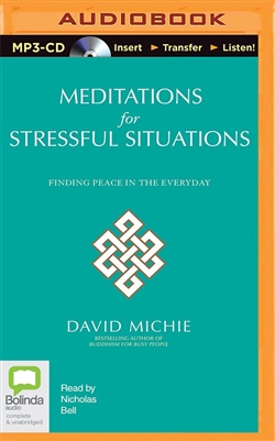 Meditations for Stressful Situations (MP3 CD) <br> By: David Michie