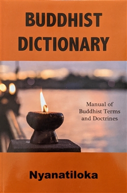 Buddhist Dictionary