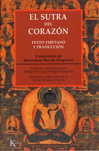 sutra del corazon: Texto tibetano y traduccion, Rinpoche, Khenchen Sherab