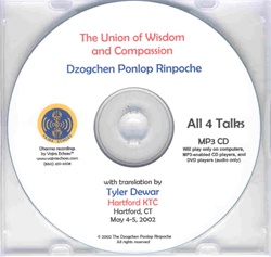 The Union of Wisdom and Compassion (MP3 CD)