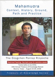 Mahamudra: Context, History, Ground, Path & Practice (DVDs)