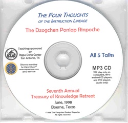 The Four Thoughts of the Instruction Lineage (MP3)