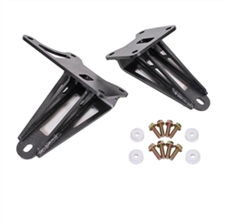 BMR Suspension Motor mount brackets Mustang 15-17 Black