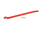 BMR Suspension 05-14 Mustang Upper Panhard Rod Support Red