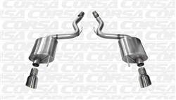 Corsa 15-   Mustang 5.0L Sport Cat Back Exhaust