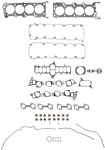 99-08 5.4 2V SOHC Full Gasket Kit TRUCK VAN SUV