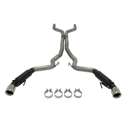 Flowmaster Outlaw Cat-Back Exhaust Kit 15-17 Mustang 5.0L