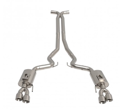 Kooks Cat Back Exhaust 3in 18-  Mustang 5.0L X-Pipe Long Tube