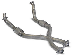 SLP Crossover Pipe PowerFlo Full Assm 05-08 Mustang