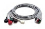 5 Lead Mobility ECG Snap Lead Wires (36")