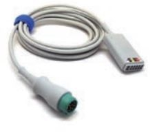 Mindray 3/5 Lead ECG Trunk Cable - 10' (Defibrillation Proof)