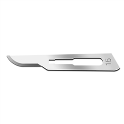 Cincinnati Surgica Swann Morton Sterile Stainless Steel Blade - Size 15 - 100/Box