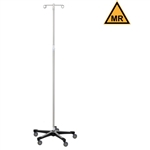 Blickman 2-Hooks 7792MR-C MR Compatible IV Stand