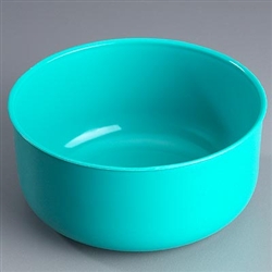 Sklar 6 3/8" x 3" Sponge/Utility Bowl Aqua Reusable/Autoclavable 1 1/4 qt.