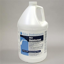 Sklar Disinfectant Cleans and Disinfects Inanimate Surfaces Glutaraldehyde Free one Gallon Bottle