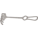 Miltex 9.75" Israel Retractor - 4 Blunt Prongs 1.75" x 1-5/8"