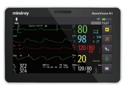 Mindray BeneVision N1 Transport Patient Monitor w/ Nellcor SpO2 & ST Analysis