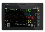 Mindray BeneVision N1 Transport Patient Monitor w/ Nellcor SpO2, ST/Arrhythmia, 12 Lead EKG & Integrated CO2
