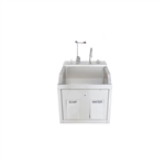 Blickman Wall Mounted (9881SSW) Lodi Scrub Sink - Single Station