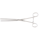 Miltex 9" Doyen Intestinal Forceps - Straight - Longitudinal Serrations